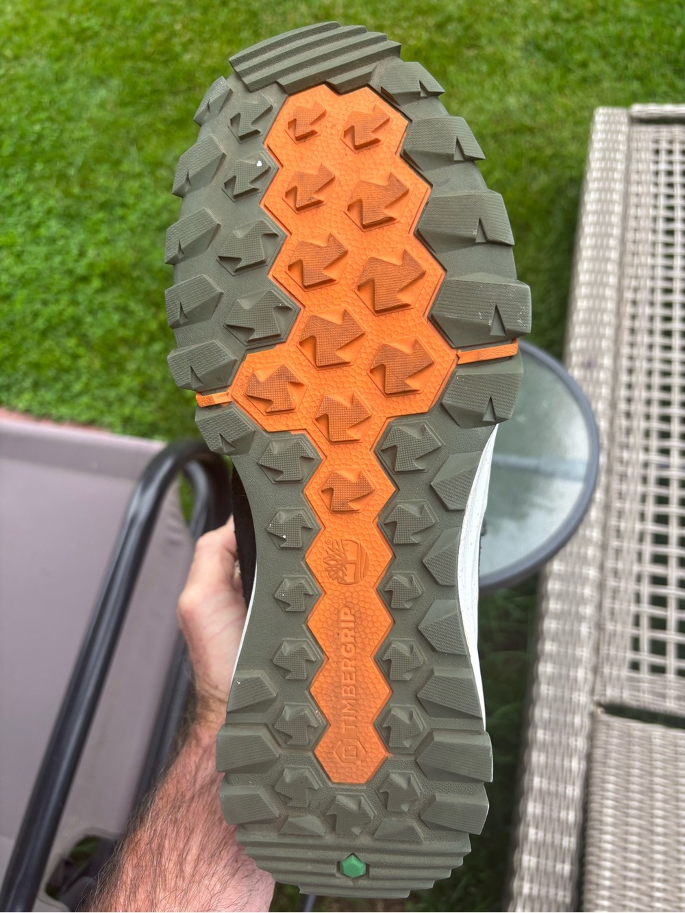 TIMBERLAND MEN GARRISON TRAIL HIGH WATERPROOF HIKING BOOTS mint condition - Picture 7 of 11
